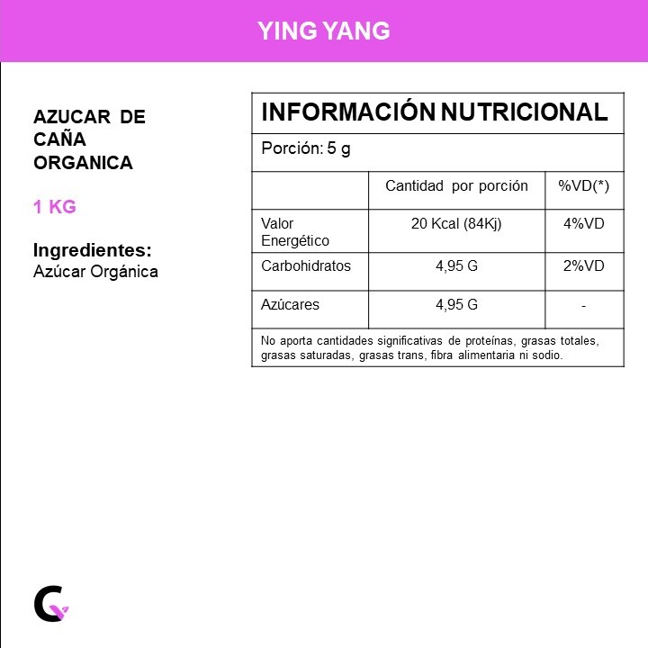 Azúcar de caña orgánica x1kg