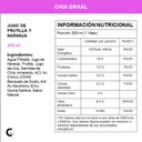 Jugo de chia, FRUTILLA y NARANJA x250ml - Chia graal