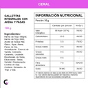 GALLETITAS integrales de AVENA y PASAS x180g - Ceral