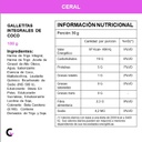 GALLETITAS integrales de COCO x180g - Ceral