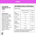 GALLETITAS integrales de LIMON x180g - Ceral