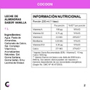 BEBIDA de ALMENDRAS sabor VAINILLA x1l - Cocoon