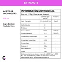 Aceite de coco NEUTRO x200cc - Entrenuts