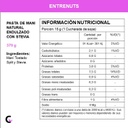 Pasta de mani endulzada c/STEVIA x370g - Entrenuts