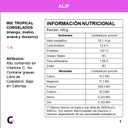 MIX TROPICAL congelado (mango, melon, anana y durazno) x1kg - Alif