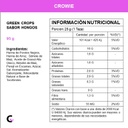 Snack GREENCROPS sabor HONGOS x95g - Crowie