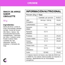 Snack de ARROZ sabor CIBOULETTE x50g - Crowie