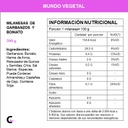 Milanesas de garbanzos y boniato x4u - Mundo Vegetal