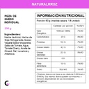 Pizza queso individual x300g - Naturalrroz