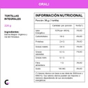 TORTILLAS INTEGRALES - Orali