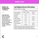 BEBIDA de almendras VAINILLA s/azucar x1l - Pampa Vida