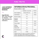 Jugo natural ARANDANOS y MANZANA x1l - Pura Frutta