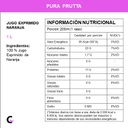 Jugo natural NARANJA x1l - Pura Frutta