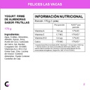 Yogur firme frutilla x170g - Felices