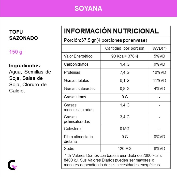 Tofu sazonado x150g