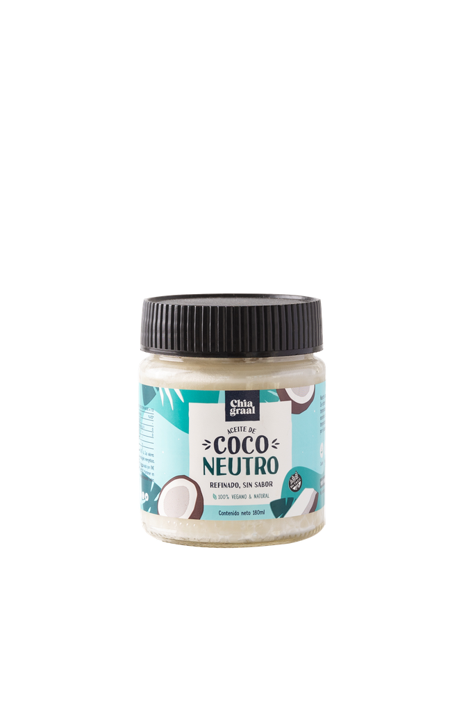 Aceite de coco NEUTRO x180ml - Chia graal