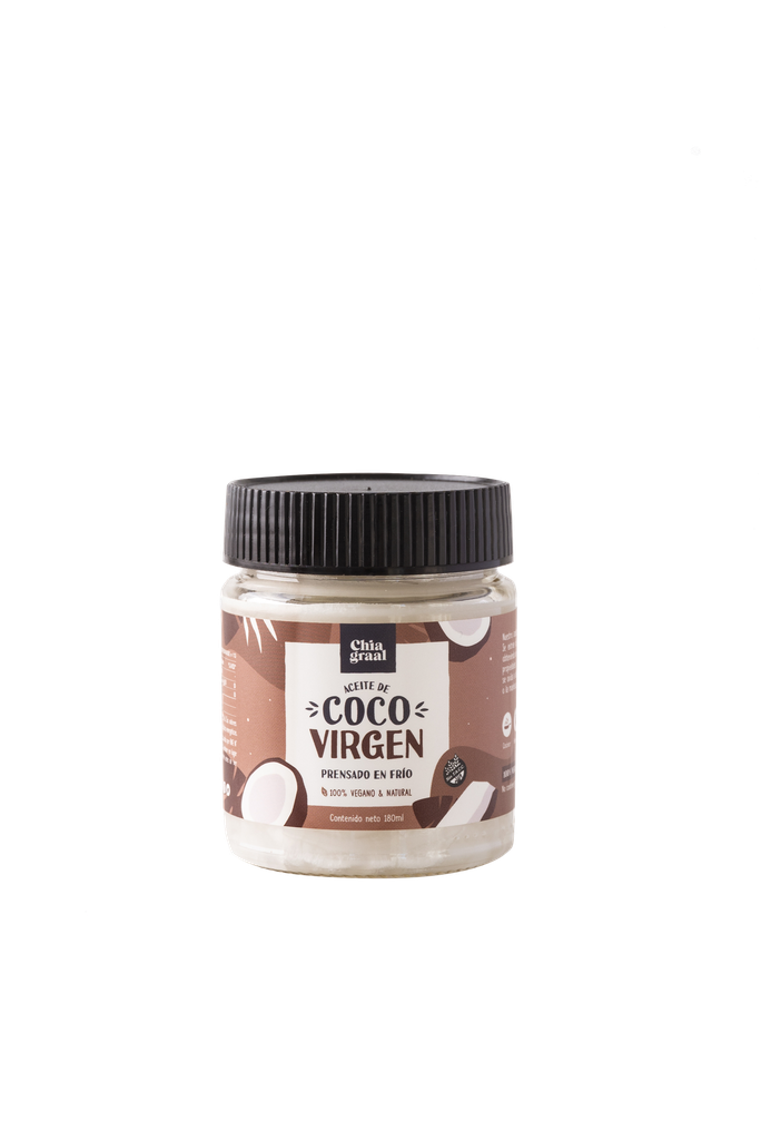 Aceite de coco VIRGEN x180ml - Chia graal