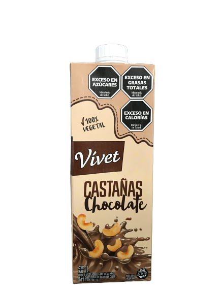 BEBIDA de CHOCOLATE y CASTAÑAS x1l - Vivet