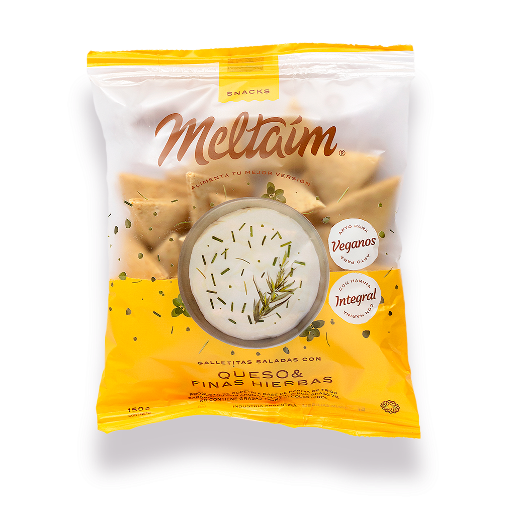 Crackers de QUESO y FINAS HIERBAS - Meltaim