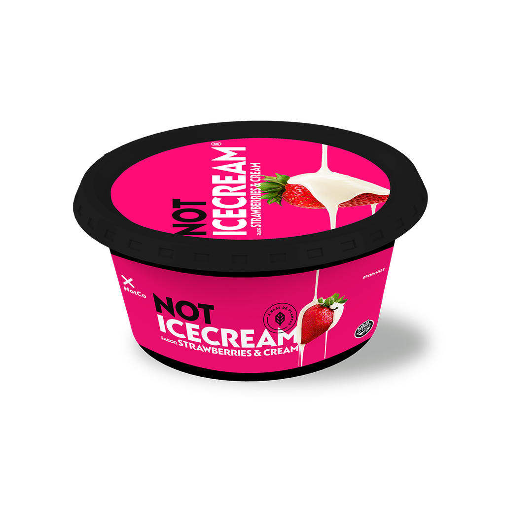 NotIceCream Strawberries and Cream 100g - NotCo