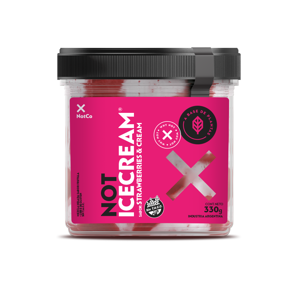 NotIceCream STRAWBERRIES and CREAM x330g - NotCo
