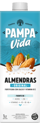 BEBIDA de ALMENDRAS clasica x1l - Pampa Vida