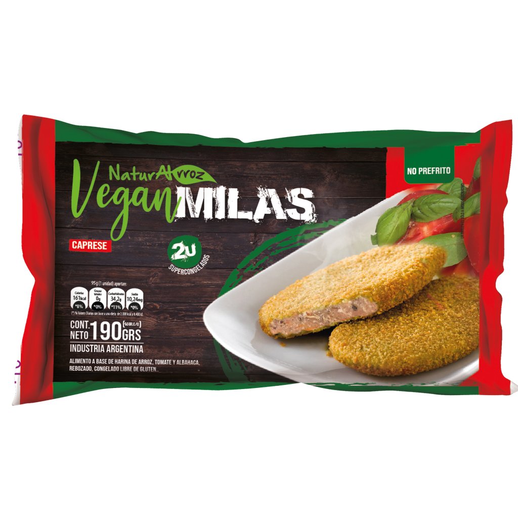 Milanesas de capresse x2 unid - Naturalrroz