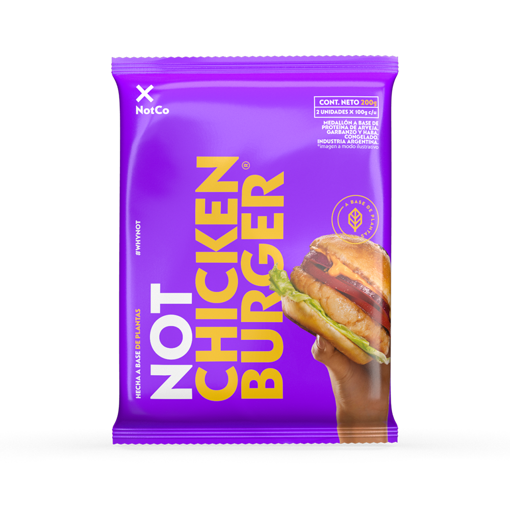 Notchicken BURGUER 2x80g - NotCo