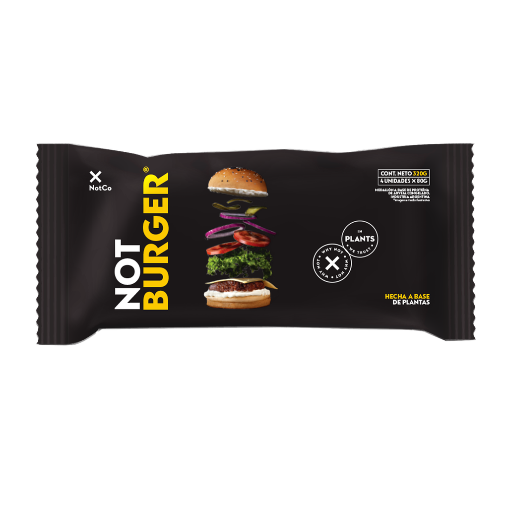 NotBurguer CLASICA 4x80g - NotCo