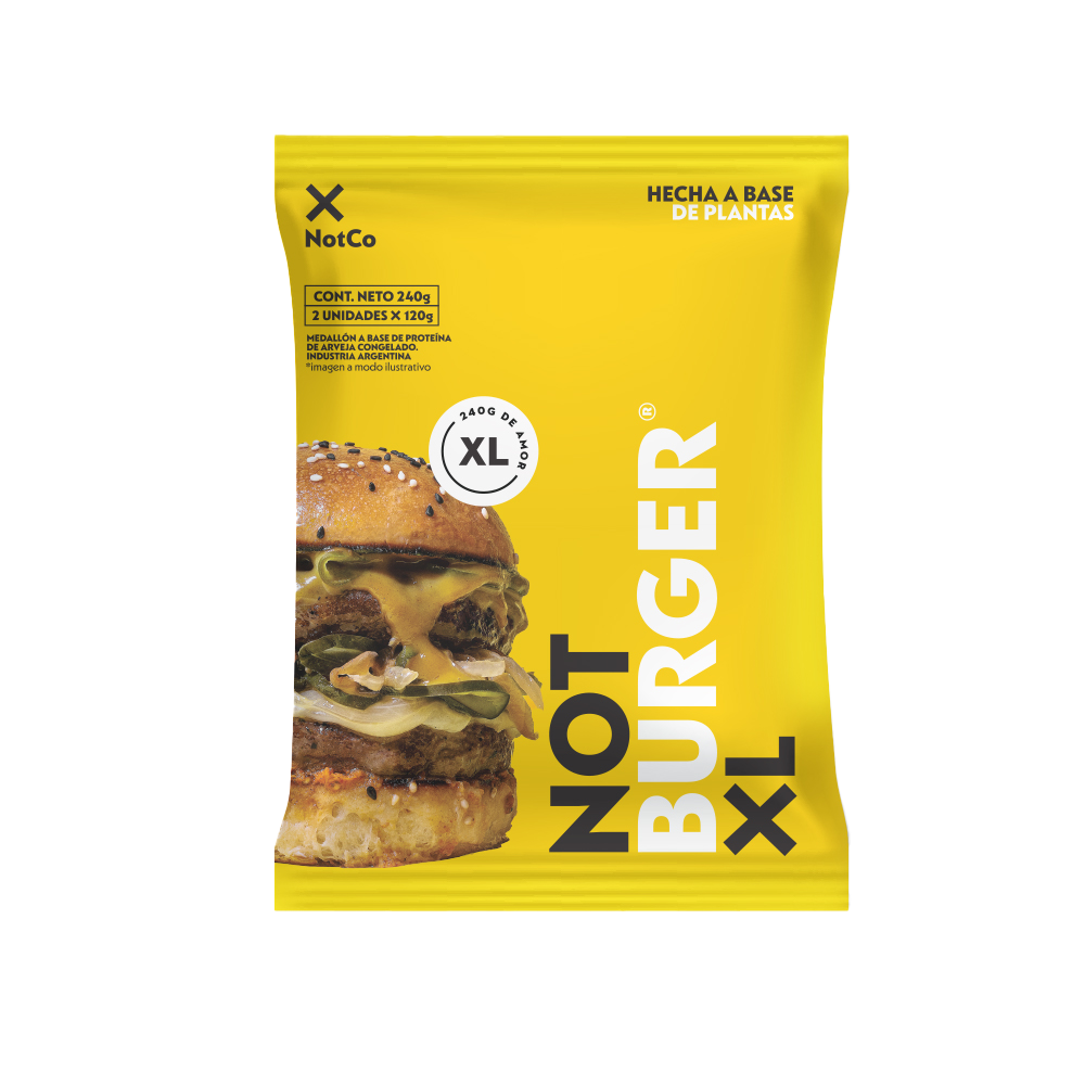 NotBurguer XL 2x120g - NotCo