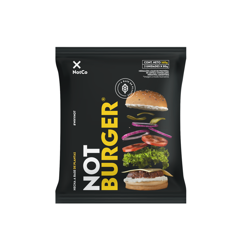 NotBurger Nueva receta 2x80g - NotCo