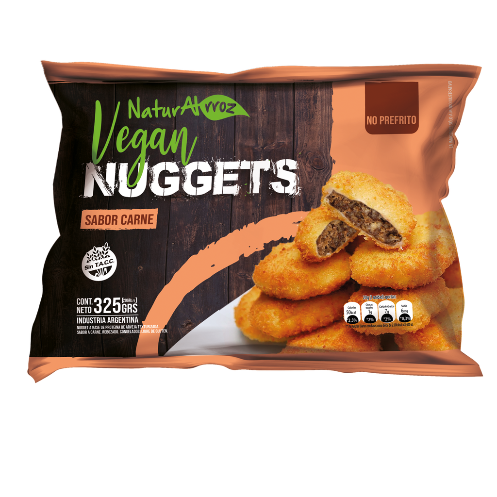 Nuggets de carne x325g - Naturalrroz