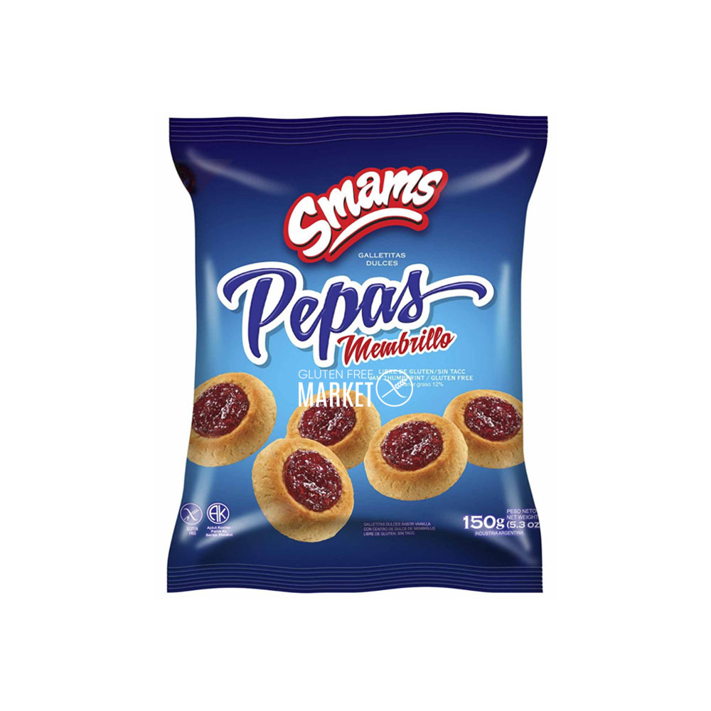 Pepas de membrillo x150g - Smams