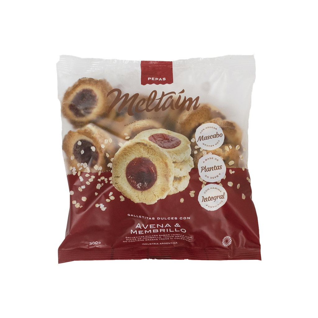 Pepas de membrillo x300g - Meltaim