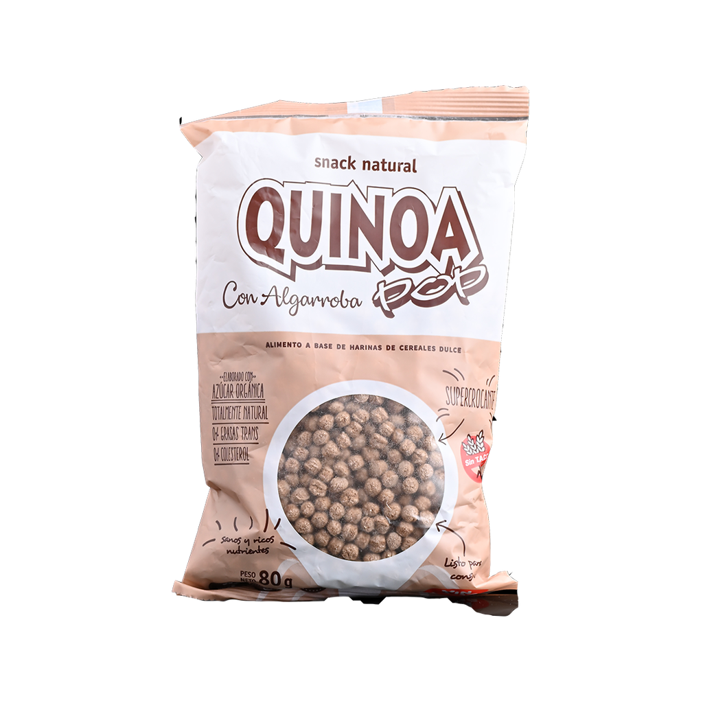 Quinoa pop c/ALGARROBA x80g - Yin Yang