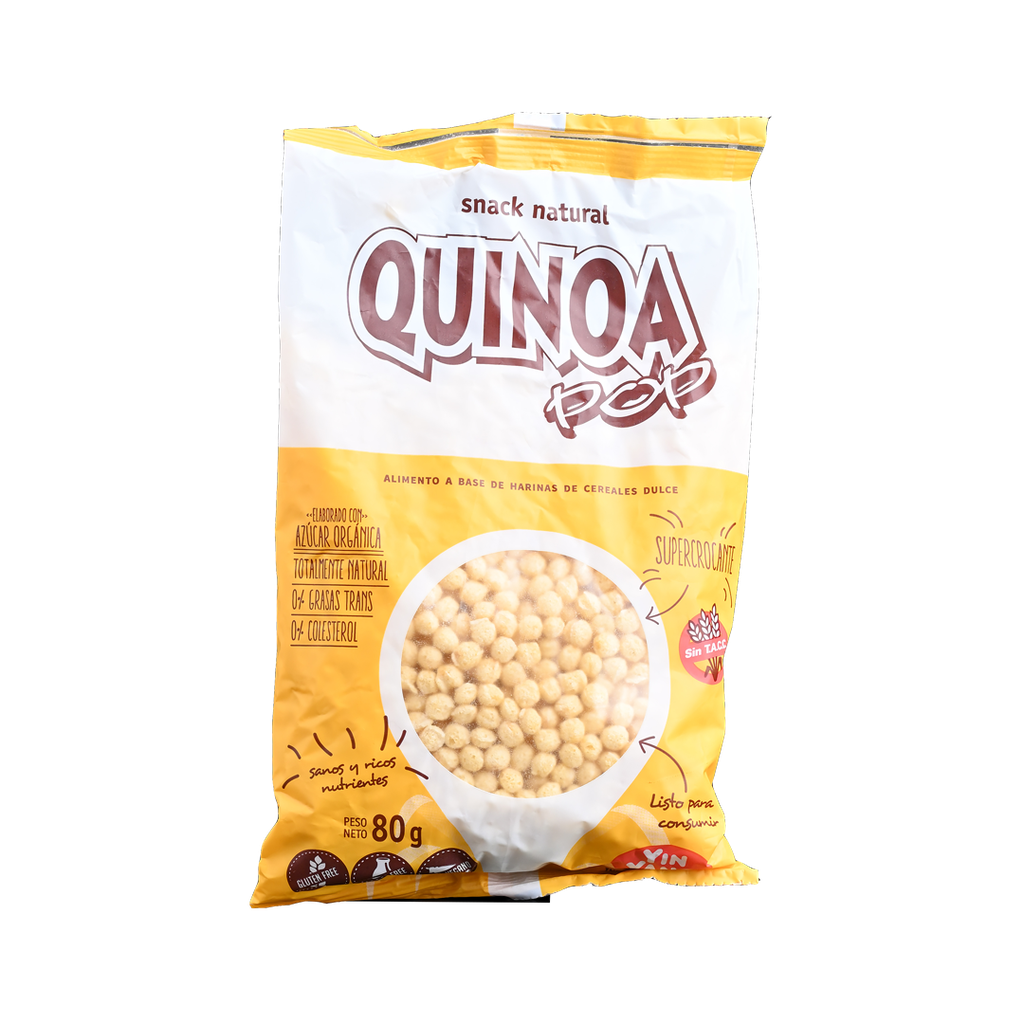 Quinoa pop x80g - Yin Yang