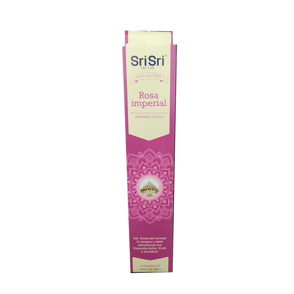 SAHUMERIO Rosa imperial Incienso - Sri Sri