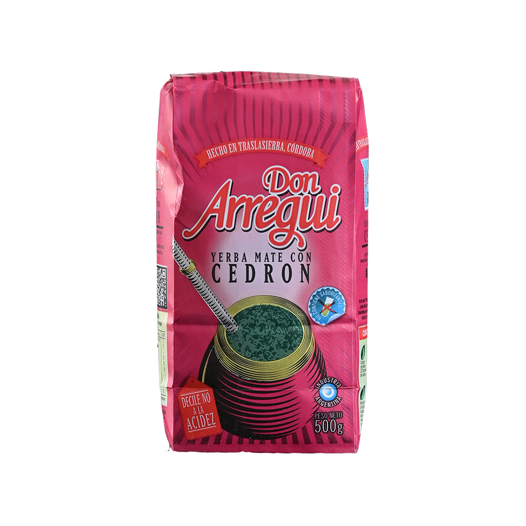 Yerba mate ANTIACIDA CEDRON x500g - Don Arregui