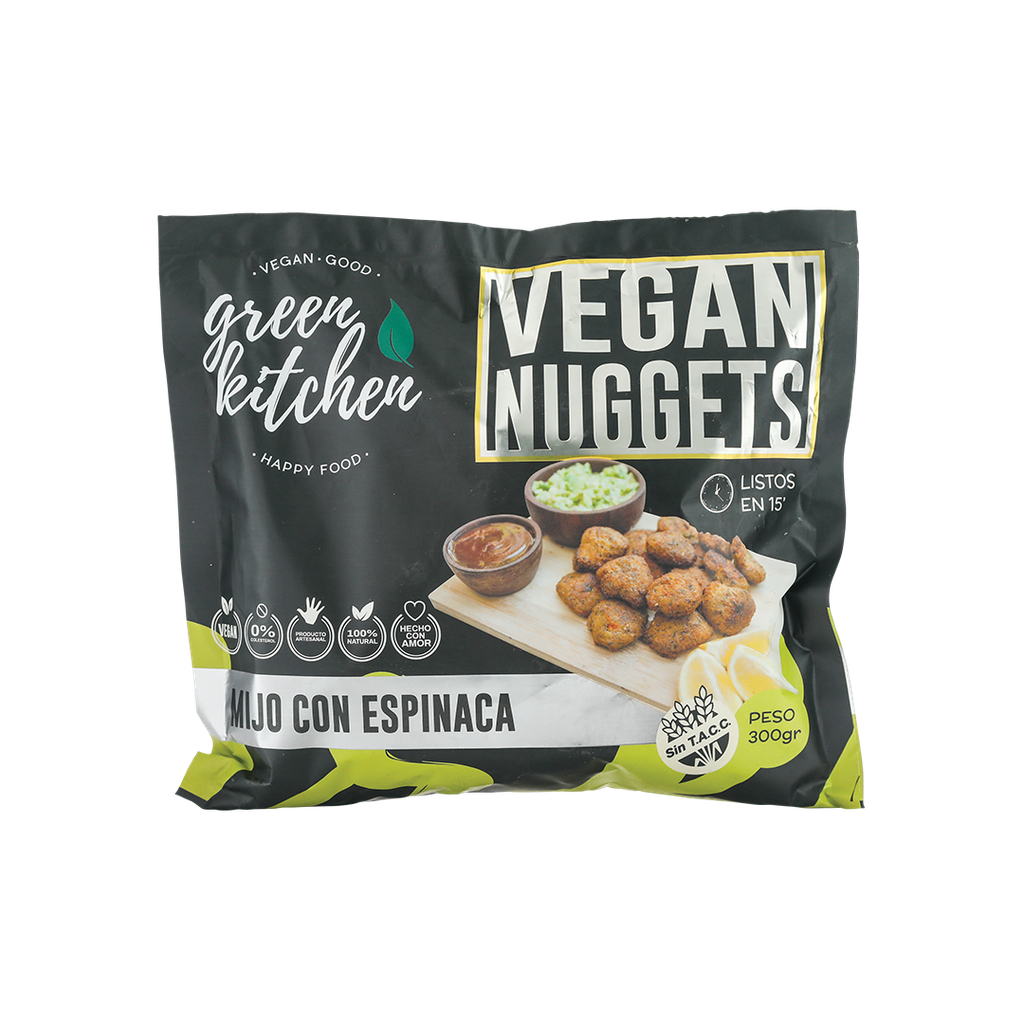 Nuggets de mijo y espinaca - Green Kitchen