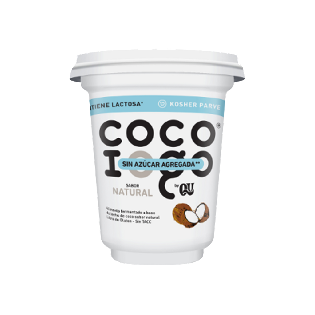 Yogur de coco NEUTRO x320g - QU S.A.