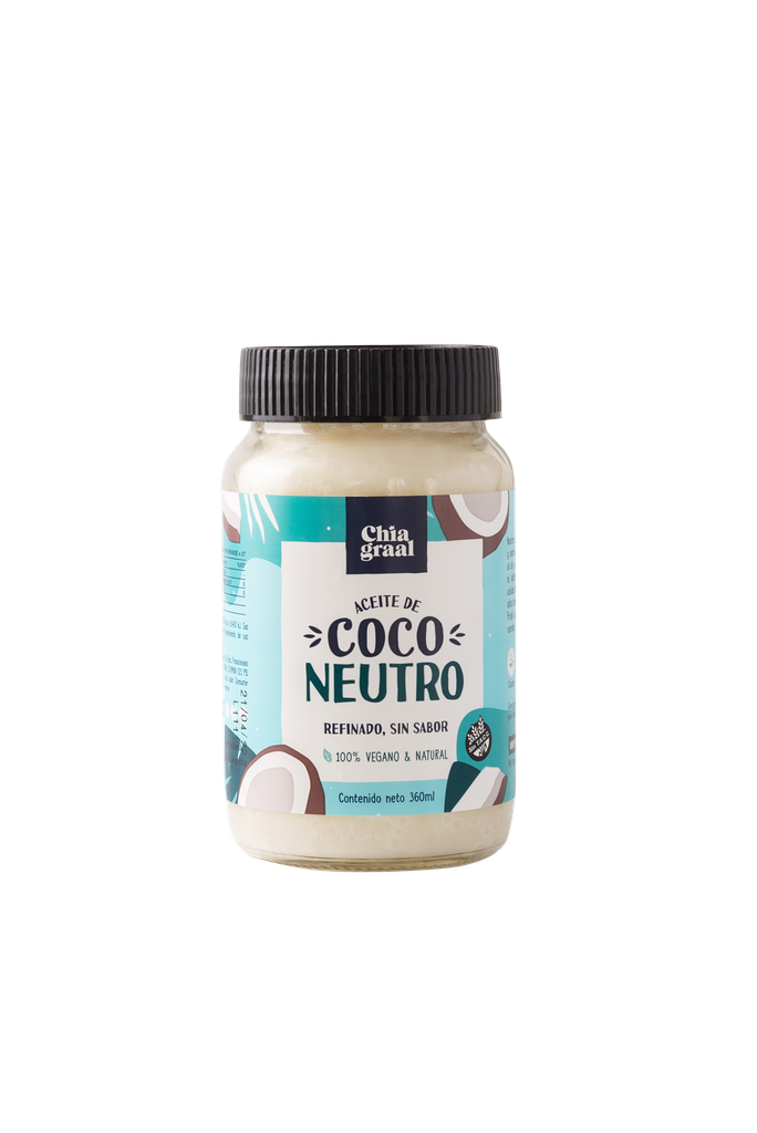 Aceite de coco NEUTRO x360ml - Chia graal