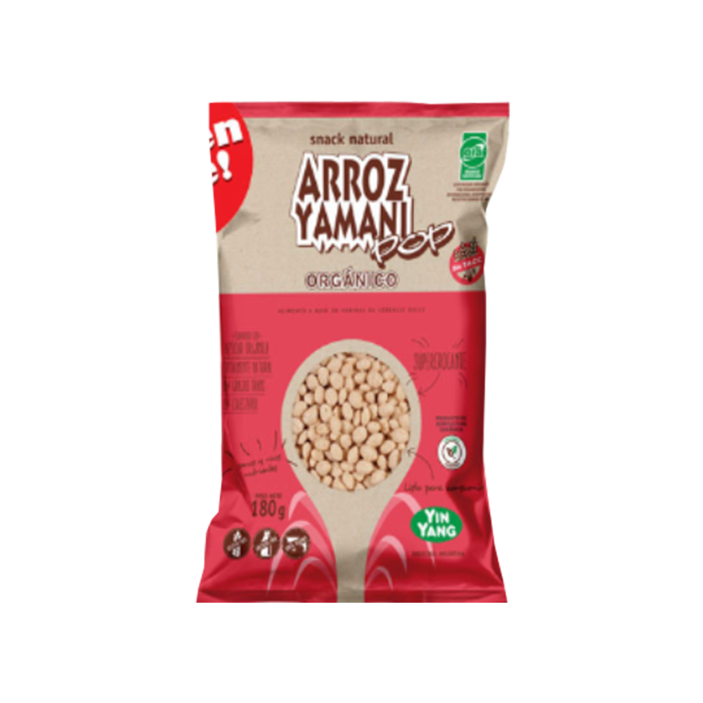 Arroz YAMANI POP organico x80g - Yin Yang