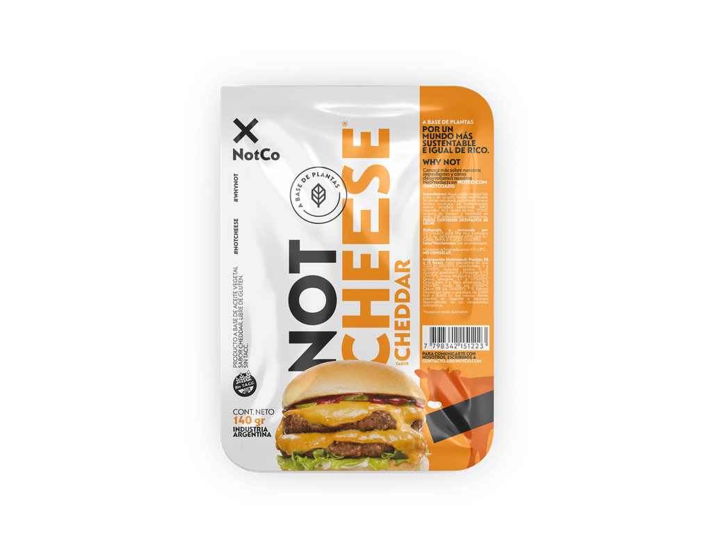 NotCheese CHEDDAR x140g - NotCo