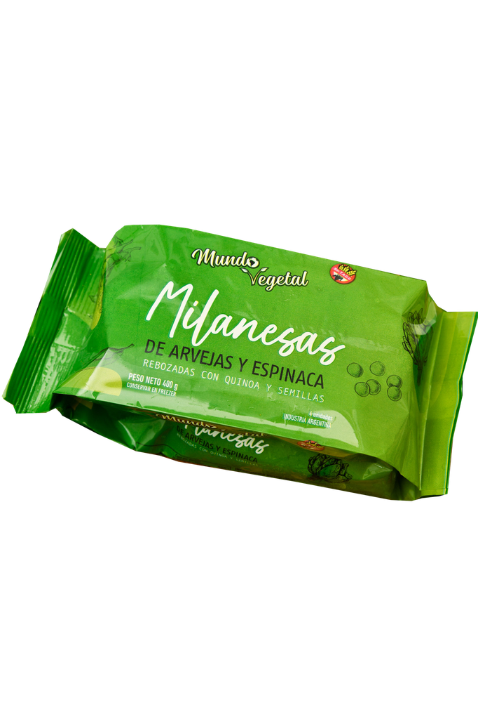 Milanesas de ESPINACA x4u - Mundo Vegetal