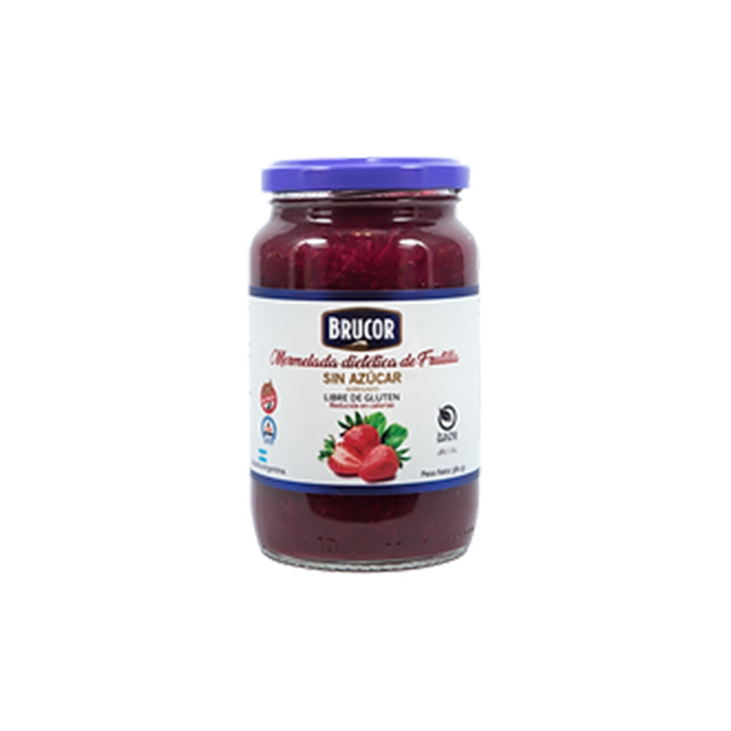 Mermelada de FRUTILLA s/AZUCAR x454g - Brucor