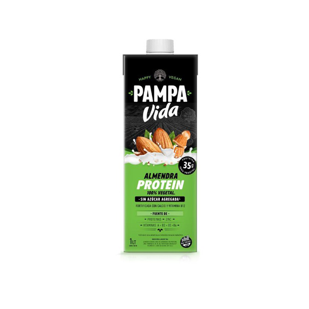 BEBIDA de almendras PROTEIN x1l - Pampa Vida