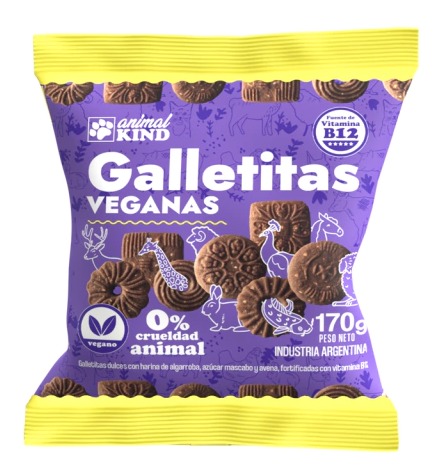 GALLETITAS de CHOCOLATE x170g - Animal Kind