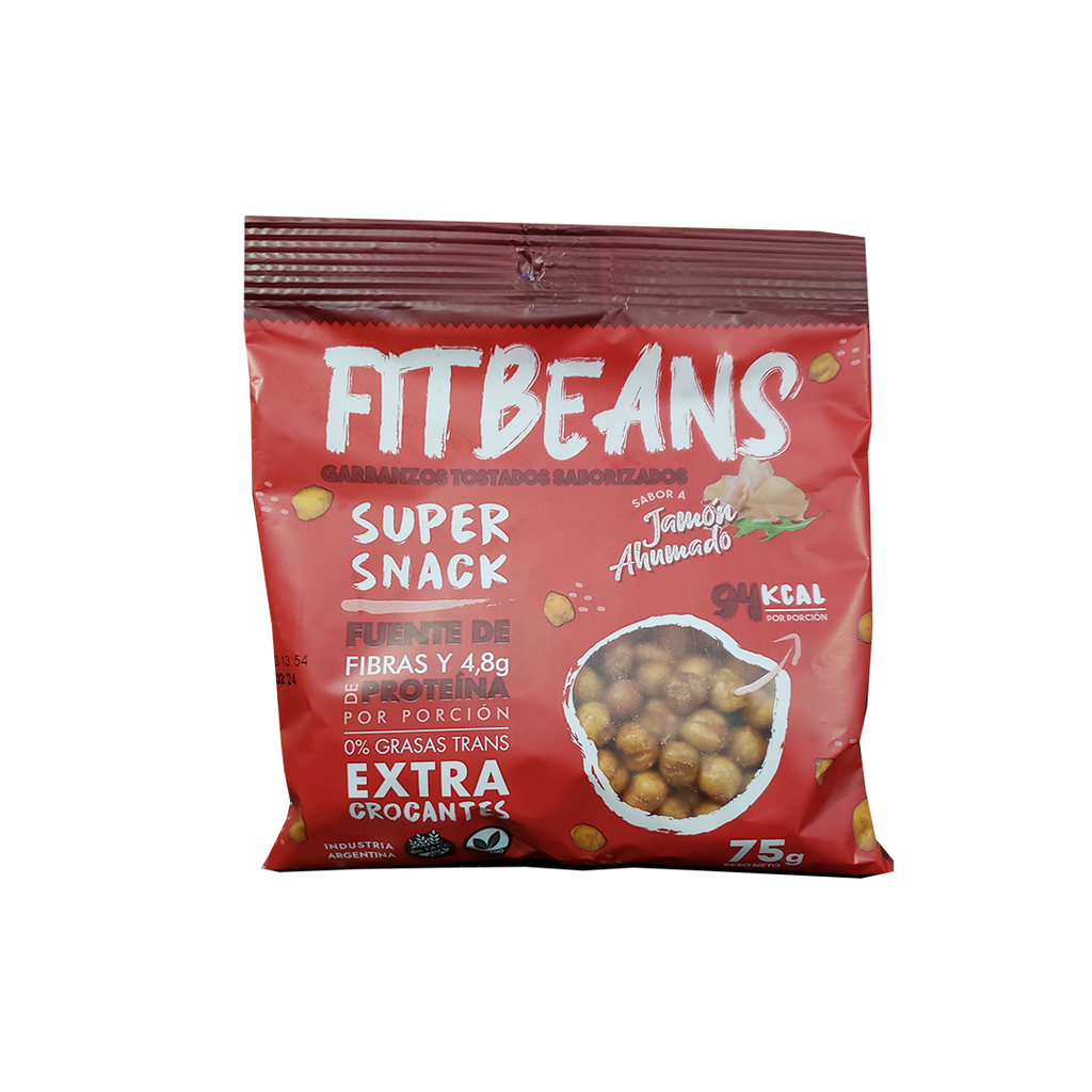 Garbanzos sabor jamon x75g - FitBeans