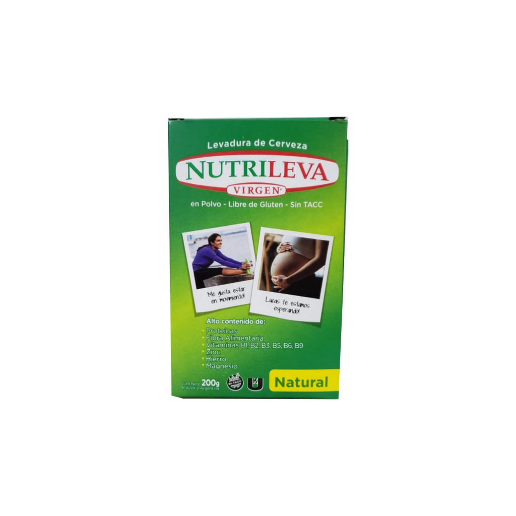 Levadura de cerveza NATURAL x200g - Nutrileva