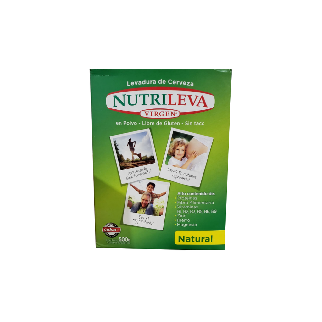 Levadura de cerveza NATURAL x500g - Nutrileva